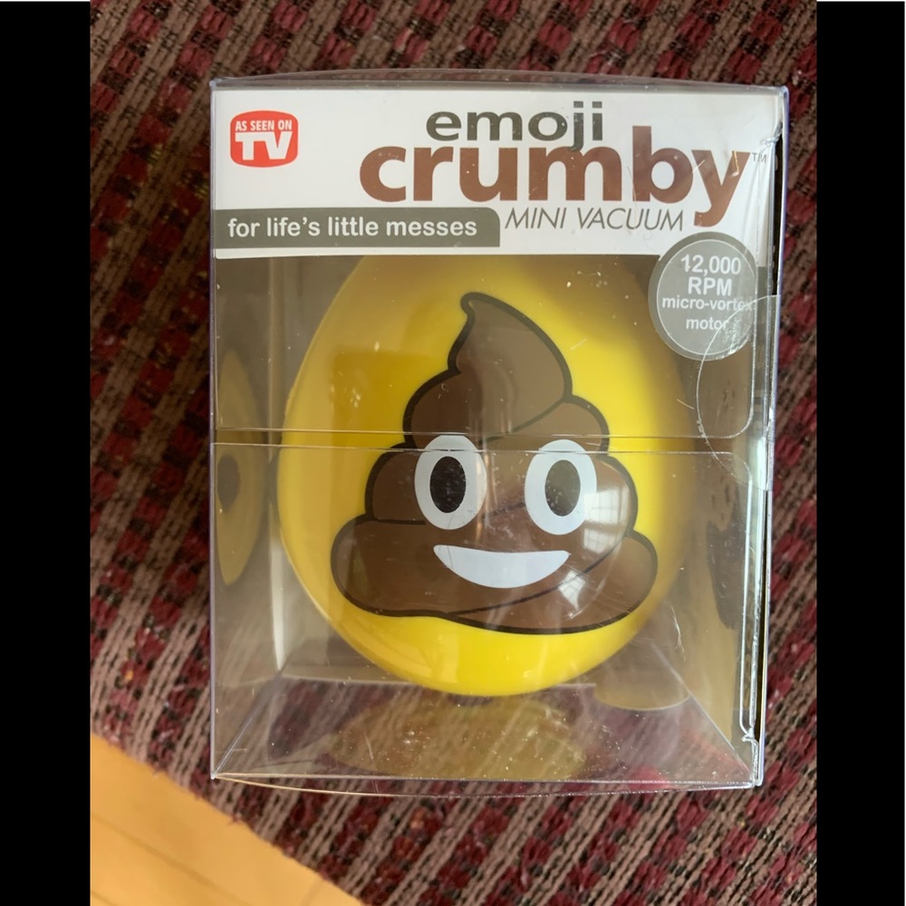 Emoji Crumby As Seen on TV Unopened